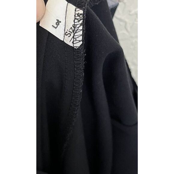 San Moire | Black Pleated Pants Vintage 90s Y2K Women’s 16 Dark Academia Work - Picture 6 of 7